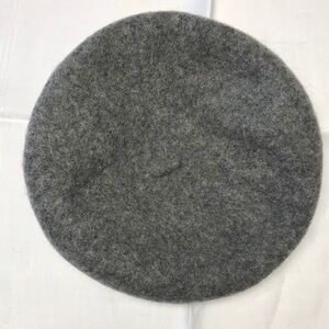 BERET gray, NWOT, never worn, inner ties to tighten to head